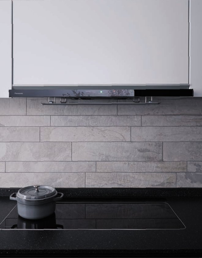 全自動おそうじ機能を搭載したPanasonicのレンジフード